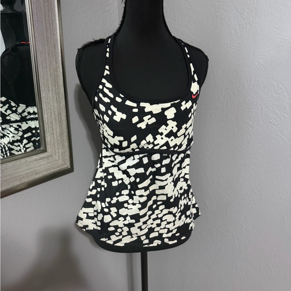 Nike Drifter Racerback Tankini Top Large. Length 24.5in, p2p 15in - Picture 2 of 8